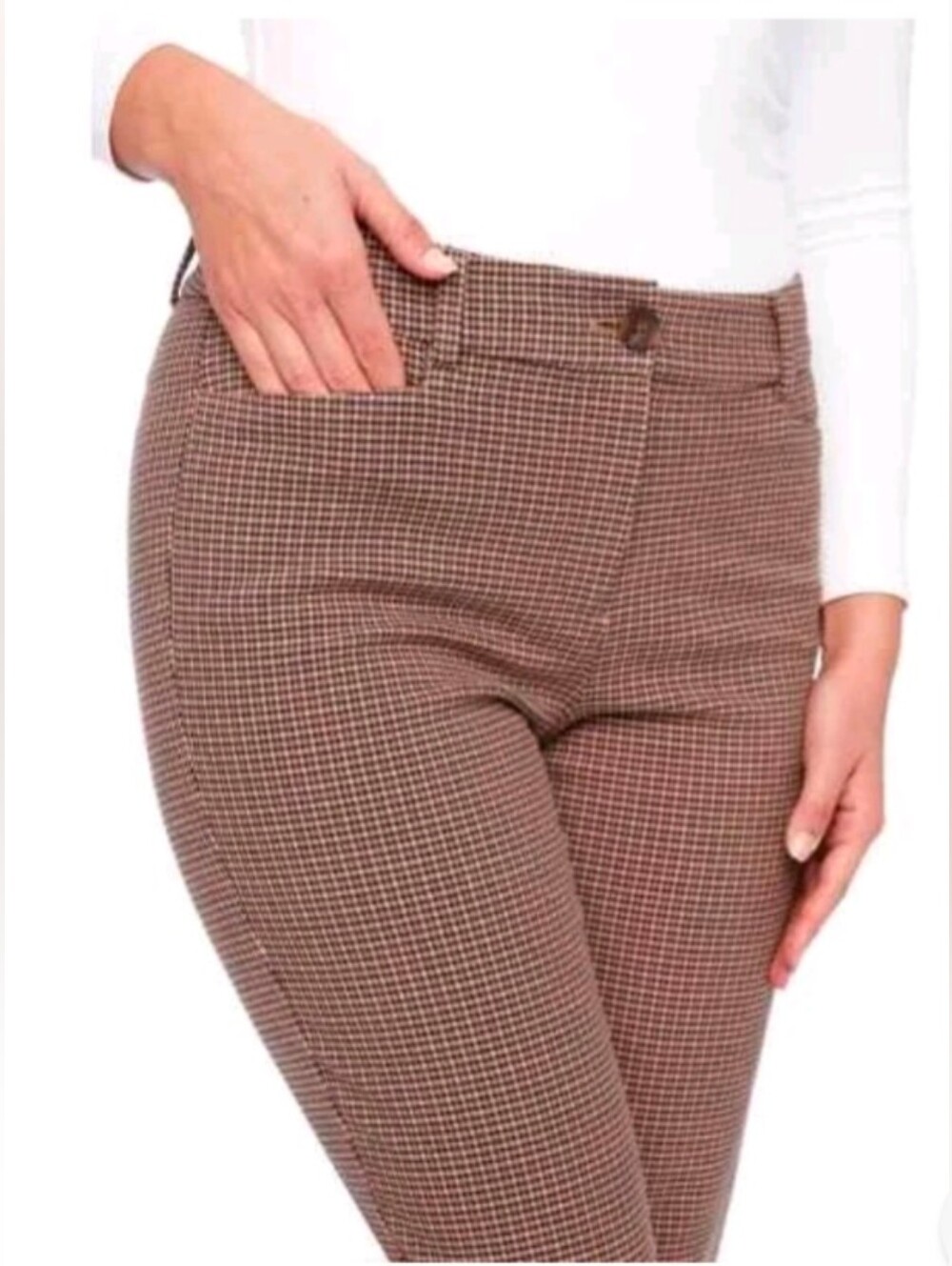 Stretch Cotton Pants - Picture 5 of 8